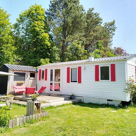 Mobil-Home Coin De Paradis En Cote D'Opale Sur Terrain Prive Et Sa Caravane Hermelinghen Bagian luar foto